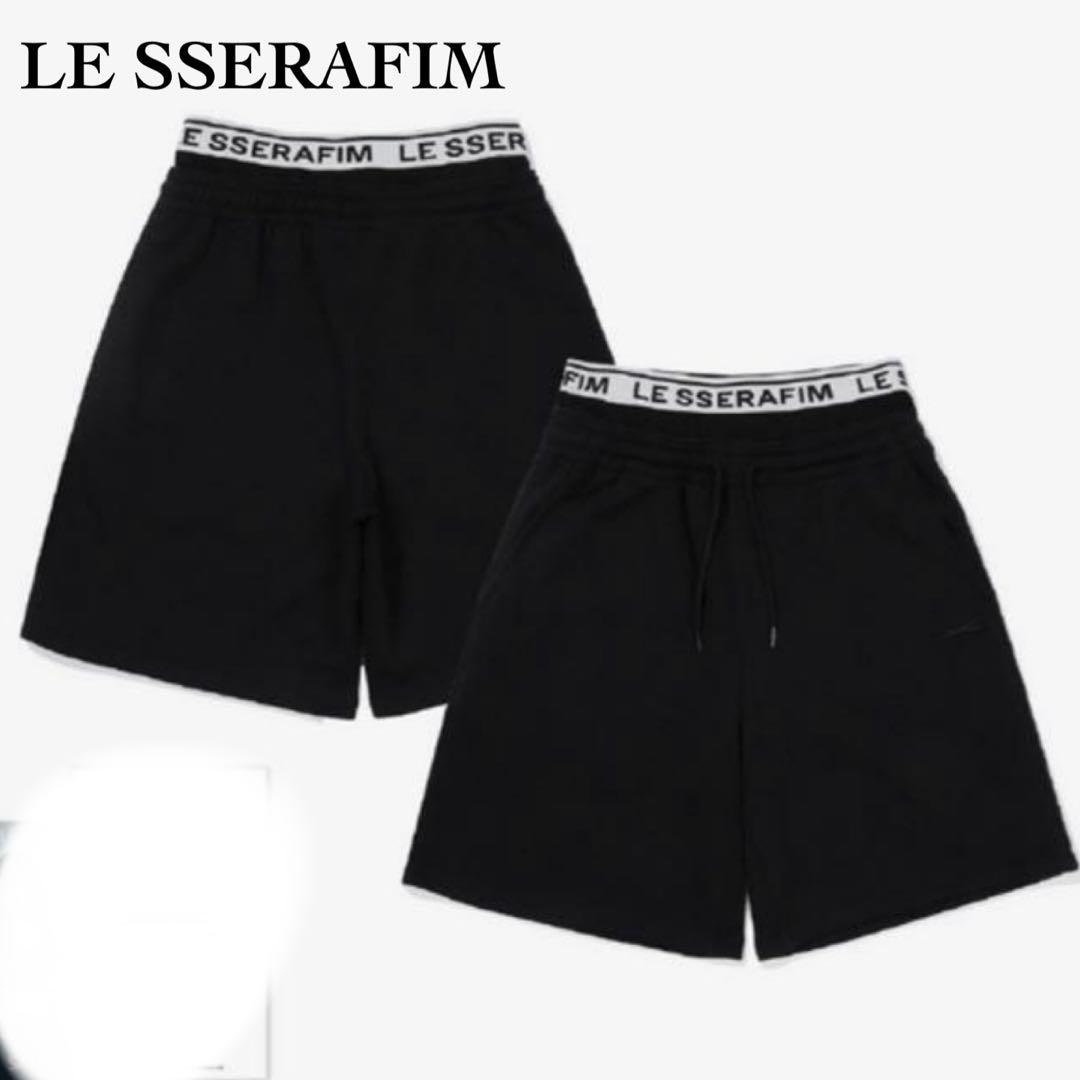 

[Б/У] LE SSERAFIM ШОРТЫ ОВЕРСАЙЗ Шорты Черные
