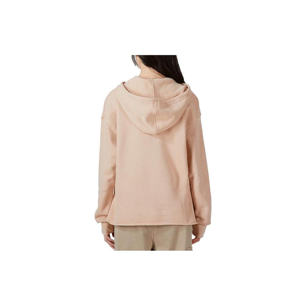 Nike As W Ny Tf Cozy Flc Hd Solid Color Loose Pullover Hoodie Women Hoodies Dusty-Pink DR7839-217