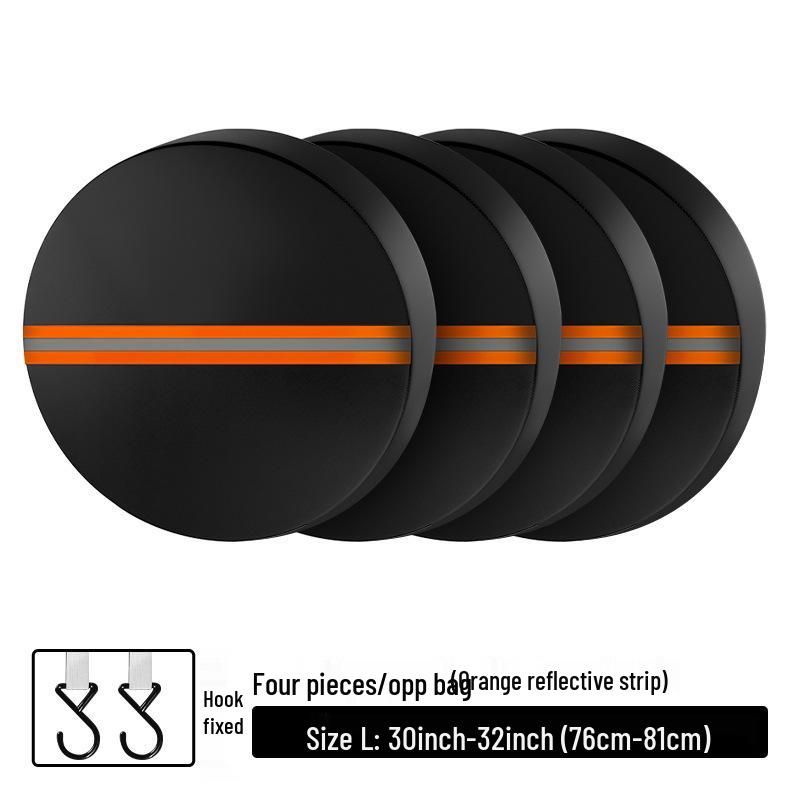 Car Tire Cover and Storage Bag for Spare, Snow, and Drift Tires