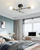 Nordic Wrought Iron LED Ceiling Light for Bedroom, Corridor, and Study