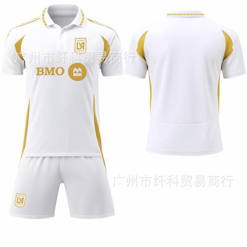 

MLS Football Uniform Set No. 9 Giroux Los Angeles FC Away White Jersey 7 Sun Xing #18