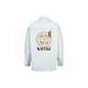 Evisu Letter Pattern Logo Print Single-Breasted Long Sleeve Shirt Unisex shirts 2ESHTM3SJ718XXDN