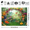 1Pcs Spring Landscape Background Decoration Background Winter Backdrop Decorations For Photo Studio Photo Booth Christams Party