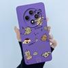 For OPPO Reno 12F Case Lovely Cartoon Painted Phone Case For OPPO F27 Pro Reno 12 FS 12F Reno12F 5G Soft Cover OPPOF27 TPU Funda