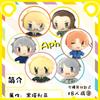10cm Hetalia Axis Powers Mini Plush Doll Pendant Alfred F. Jones Arthur Kirkland Cosplay Stuffed Toy For Anime Fans