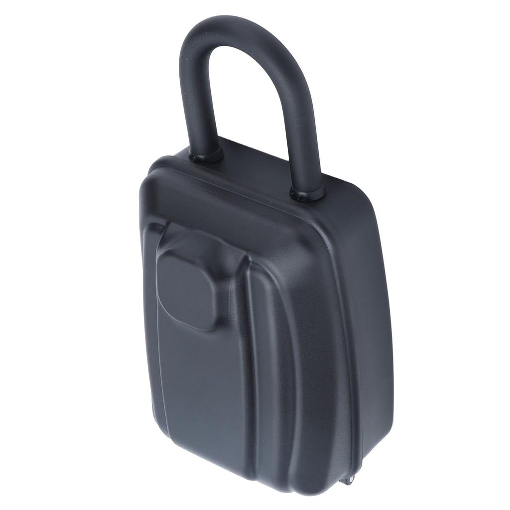 Key Locks Storage Box Large Capacity Safe 4 Digit Combination Wall Mounted Alloy Password Lock