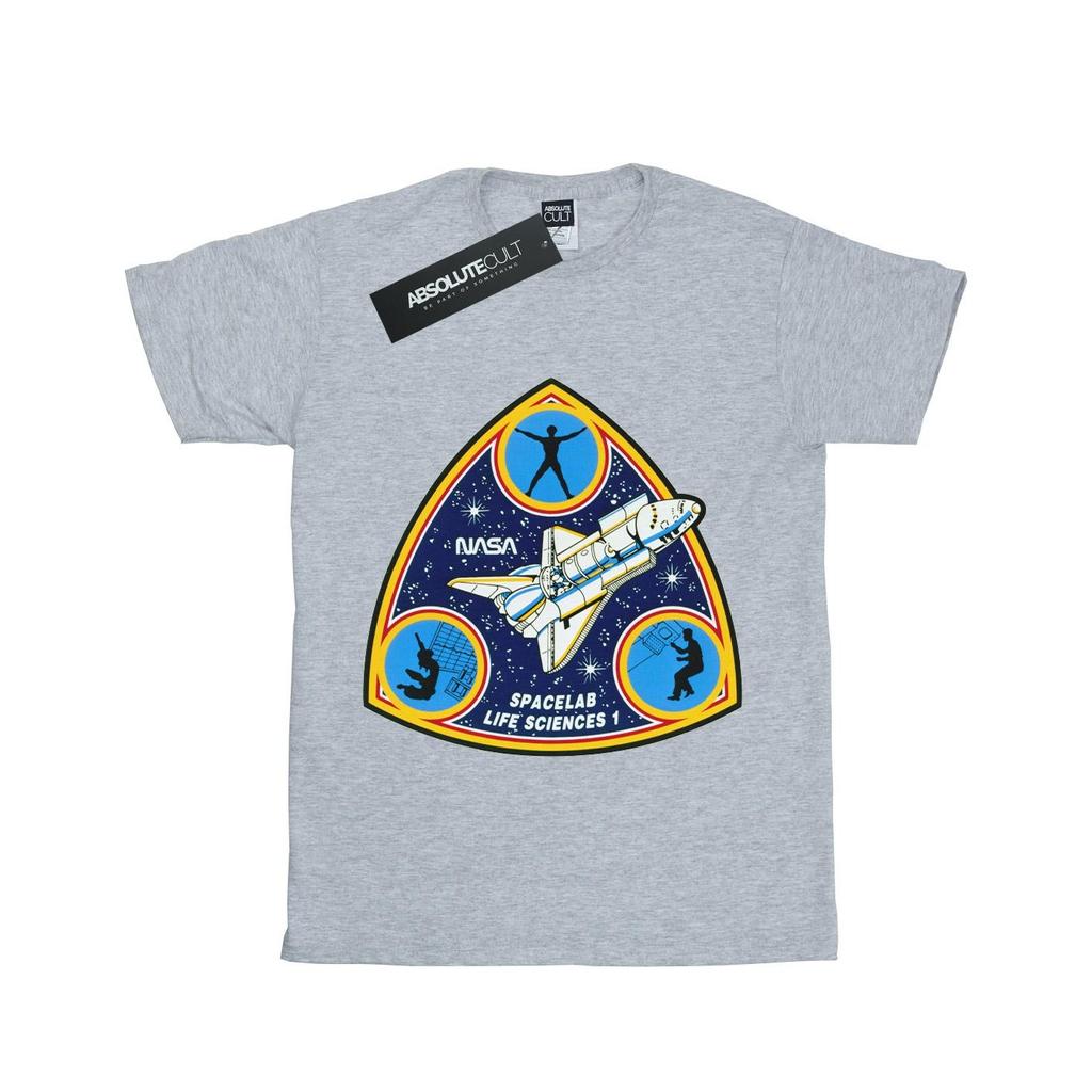 NASA Girls Classic Spacelab Life Science Cotton T-Shirt