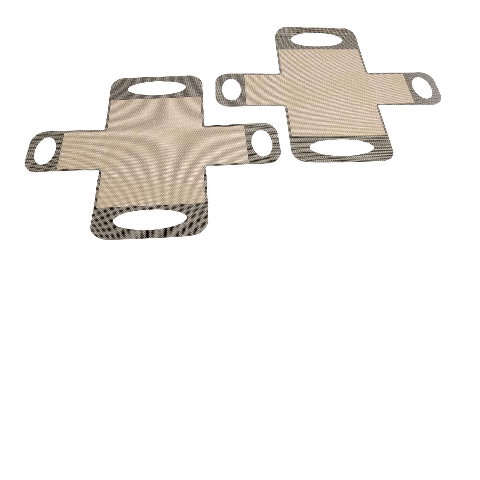 2PCS Silicone Bread Loaf Pan Liner Reusable Nonstick Bread Sling Loaf Pan Lifter Dough Transfer Tool for Baking