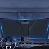 1 Pc  Car Accessories Coated Front Windshield Sunshade And Heat Insulation Cover Car Interior Light Blocking Sunshade