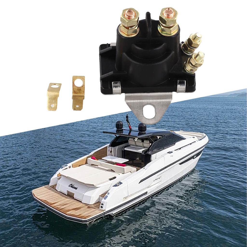 Boating Replacement Part Marine Starter Solenoid Marine Starter System Upgrade Easy Installation As Shown In The Figure