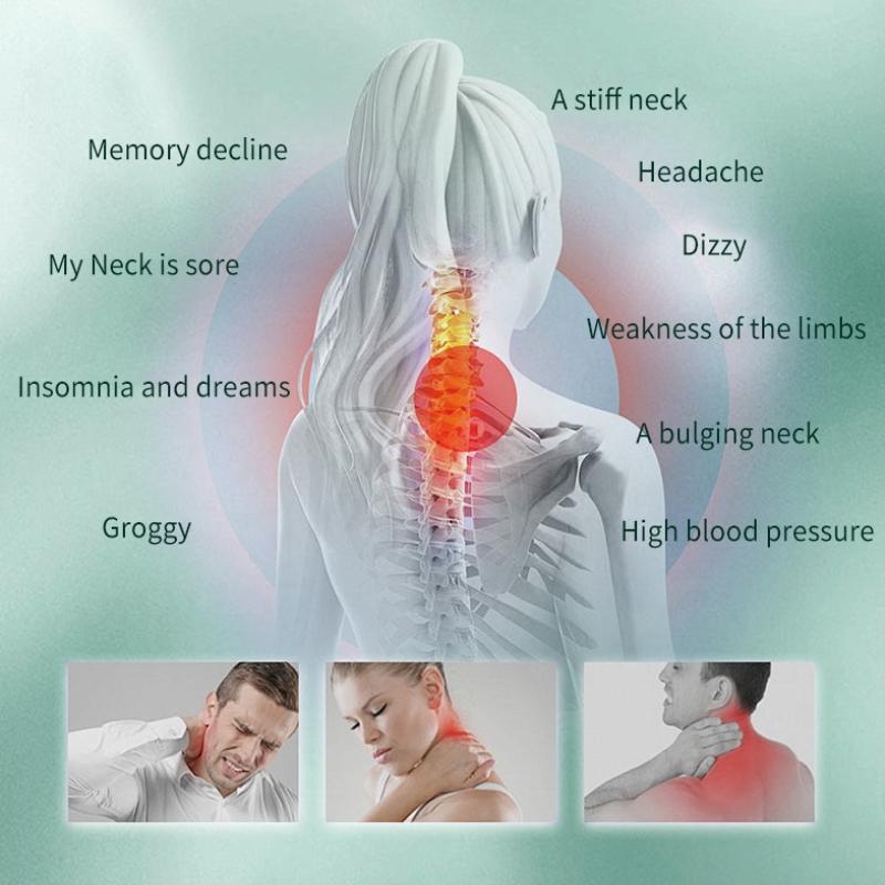 Adjustable Cervical Traction Device Posture Corrector Cervical Collar Neck Braces Support Stretcher Spine Protector Pain Relief