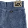 Lee 80s Vintage 42 Talon Corduroy Pants W31 Navy Men's Used