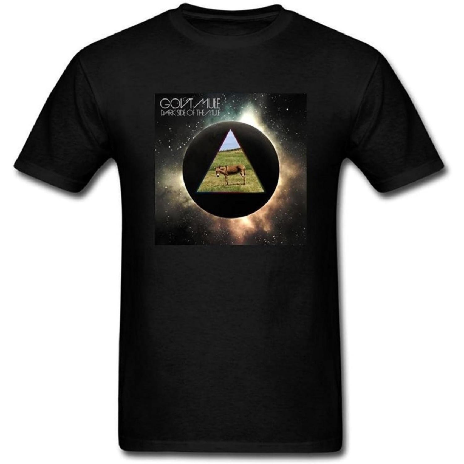 

JXK Men s Gov t Mule Band Logo Dark Side Of the Mule T-Shirt M ColorName Short Sleeve XXXXXL різнокольоровий