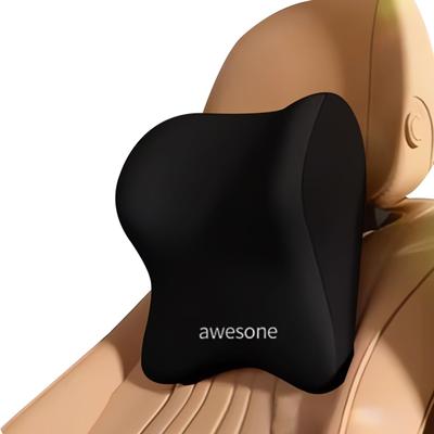 Neck Pillow for Car Area Neck Memory Foam Neck Cervical Headrest for Long Car Easy Washable [Large Soft/Memory Cotton] Cushion, Pillow, Support,