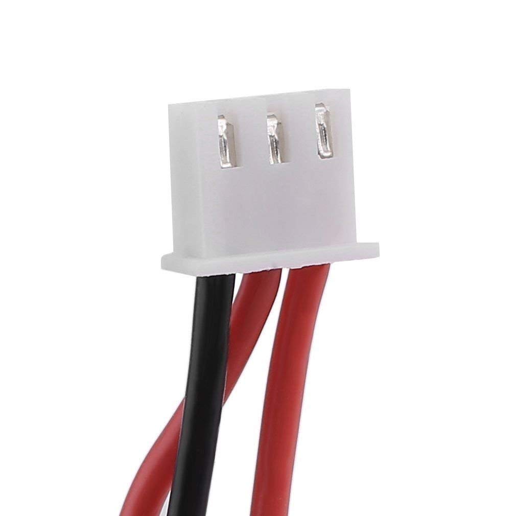 LinsyRC 2-Pack EC5 Female Connector To 4mm 4.0mm Bullet Banana Connector Plug, with 2S Lipo JST-XH Balance Plug Leads