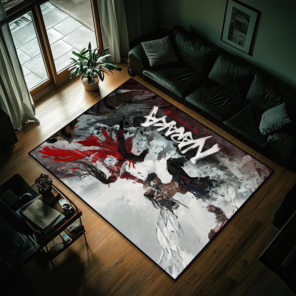 Game N-Naraka Bladepoint Small Carpet Bedside Kitchen Bath Living Home House Bedroom Floor Mat Doormat Rug Decoration