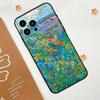 Colourful Flower Painting Art Case For iPhone 15 16 14 13 12 11 Pro Max Plus X XR XS Max 12 13 Mini Soft Bumper Cover