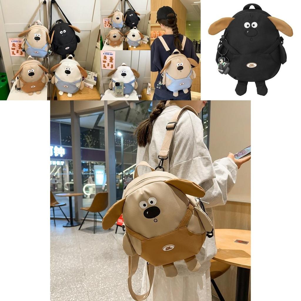 Fashionable And Lightweight Dog Backpack For Students Available In Black And Blue Colors