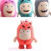 Adorable Oddbods 23cm Plush Soft Cuddly Toy Newt Bubbles Pogo Zee Jeff Fuse Slick Doll