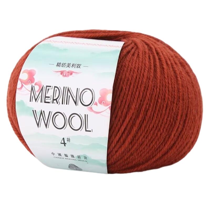 

Wool Blend Yarn 1.76oz 134Yard Knitting Wool Yarn For Sweaters Scarves Hat Glove Crocheting Rugs Knitting Project