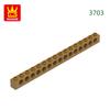 Non-Toxic 18Pcs/Lot 3703 1X16 Holes Thick Bulk Building Blocks Moc Accessories Compatible With Brick Toys Children Gift Box