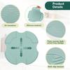 Air Fryer Trivets Silicone for Ninja Crispi, Heat-Resistant Hot Pads Potholders for Ninja Crispi Airfryer Accessories, Dishwasher-Safe Kitchen Holder