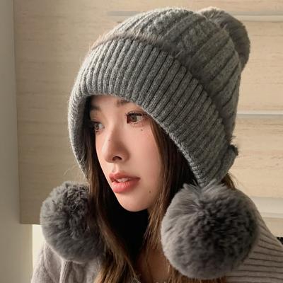 Winter Warm Hats Men Hats Solid Color Hip Hop Unisex Female Beanies for Women Casual Stacking Knitted Bonnet Caps