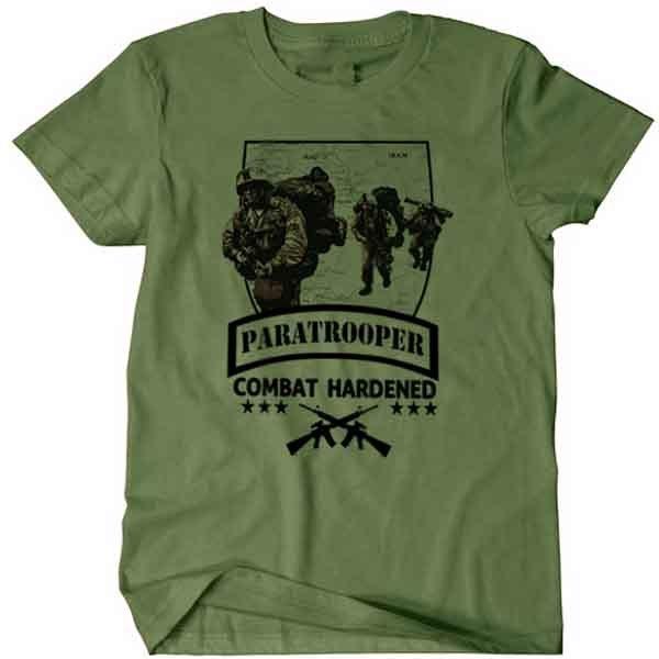 Армейский Ветеран Боевых Действий Десантник Парашютист Рейнджер Спецназ Война Унисекс Футболка XXXL