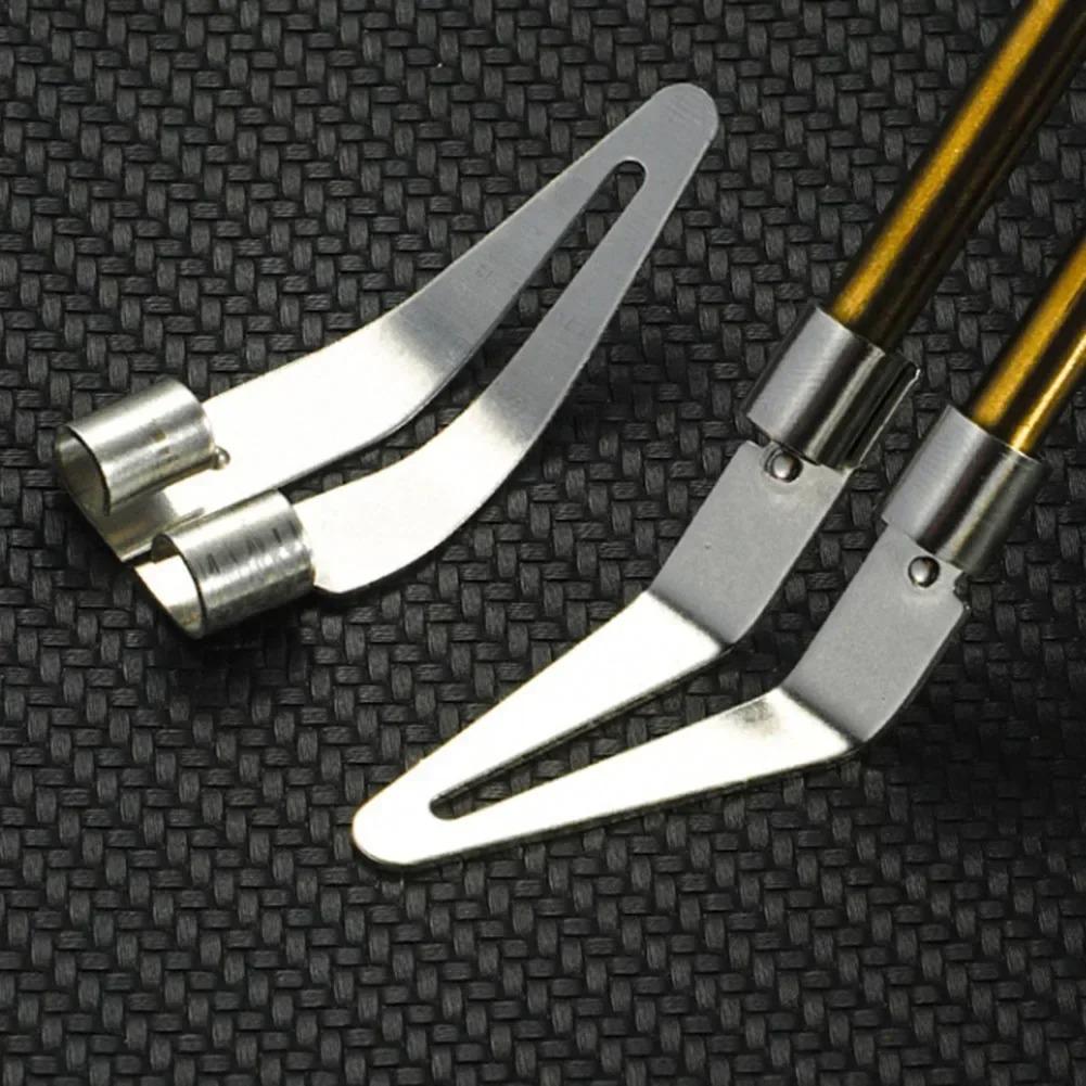 2/5pcs Smooth Head For Plastic Iron Welding Soldering Repairing Tool Iron Smooth Head For Car Bumper Repair Tool