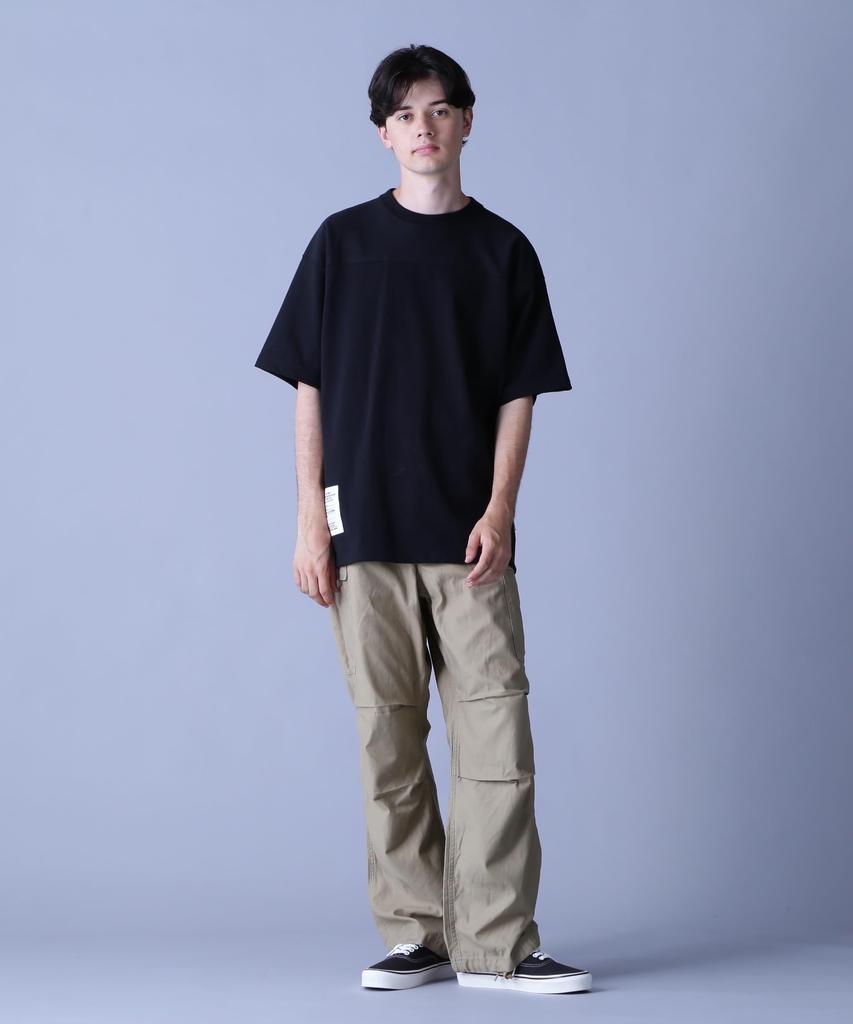 Avirex Basic Schweres Kurzarm-Fußball-T-Shirt, Herren, Größe 2XL, Schwarz, 010, 783-3934015