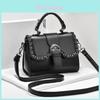 Modern Minimalist Small Square Pu Handbag For Women In Multiple Colors