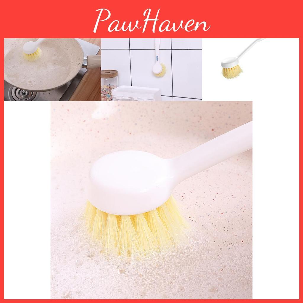 Duty Dish Heavy Scrubber With Pp And Nylon Bristles For Pots Pans Utensils And