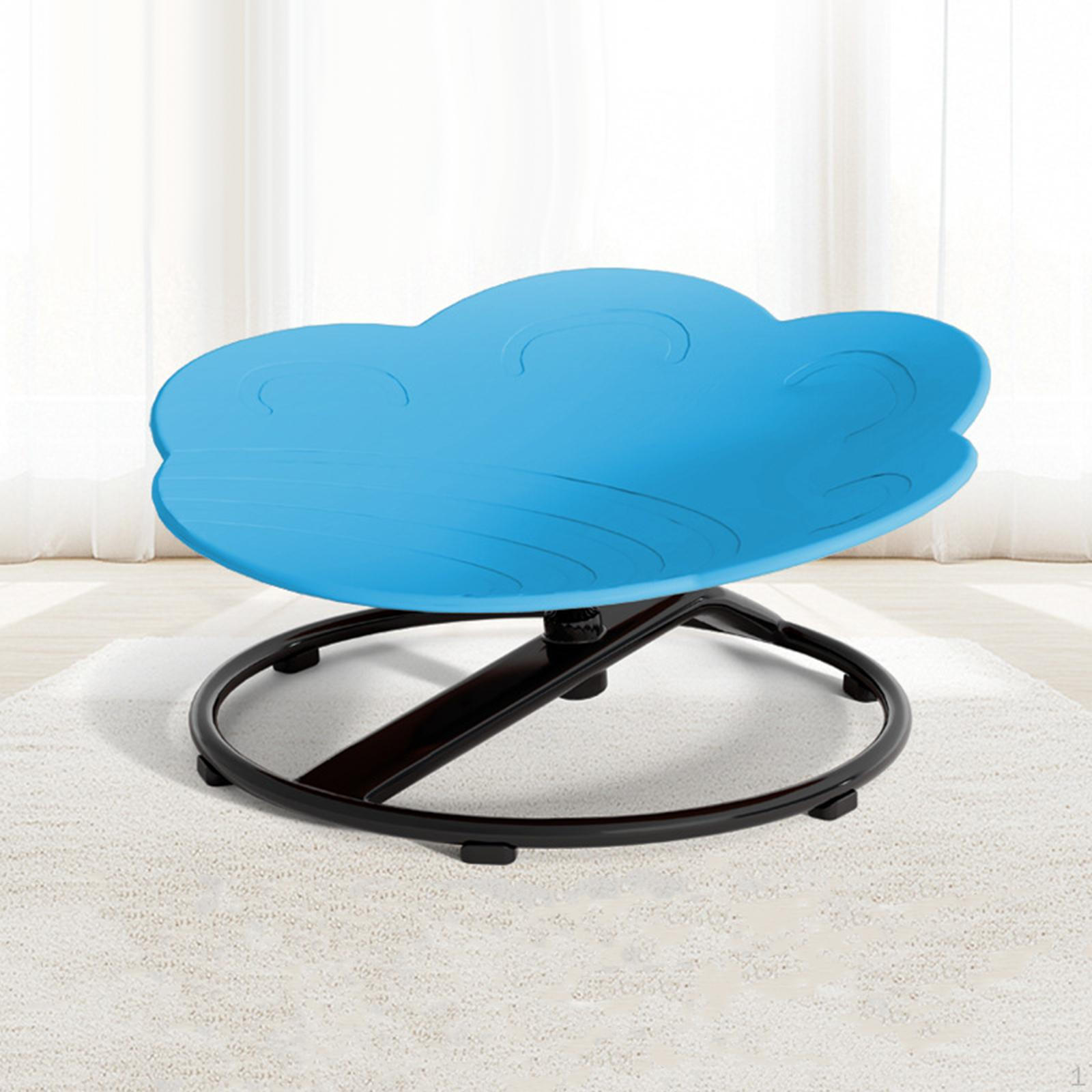 

Детский сенсорный вращающийся стул Детские игрушки для балансировки Тренировка координации тела Противоскользящий синий