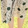 Robe d'été élégante à manches courtes et coupe évasée, à motif floral, pour femmes d'âge moyen