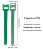 Nylon T-Type Self-Adhesive Hook and Loop Cable Ties