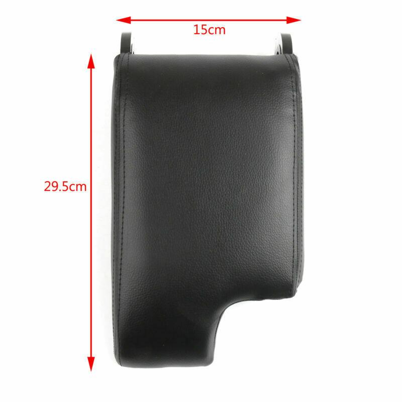 Copertura Coperchio Bracciolo Console Centrale in Microfibra Pelle Pad Bracciolo Auto Pelle di Ricambio Protezione Interni Rivestimento Rinfrescante per BMW Serie 3 E46 1998-2006