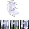 Anti-siphon Large Capacity Dog Water Dispenser Leak-Proof Automatic Dog Cage Kettle Detachable Adjustable Pet Drinking Bowl Home