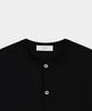 Jeilium Varmon Summer Boucle Round Neck Cardigan Black