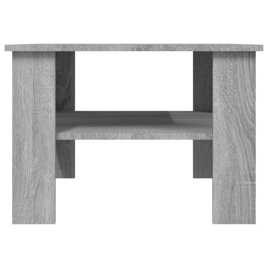  Coffee Table, Grey Sonoma Oak, 60x60x42 Cm