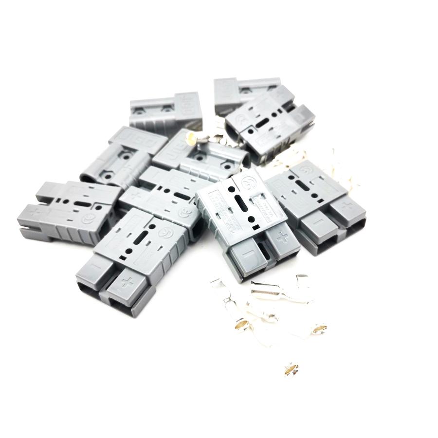 10 X Battery Quick Connector Kit 50A 6AWG Plug Connect Disconnect Winch Trailer