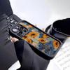 Sunflower Vine Phone Case For IPhone 17 Pro Max 15 Pro 16 14 Plus 12 13 Mini 11 Pro Shockproof Soft Cover