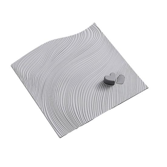 

Крышка для слива в полу Блокировка запаха канализации Уплотнительная коврик-заглушка для слива с ручкой Универсальная для кухни, прачечной, ванной, ванны, крышка для слива серый