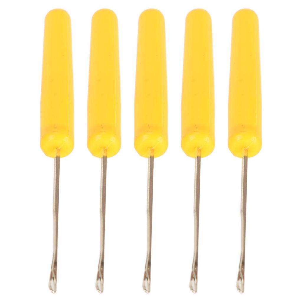 22pcs Latch Hook Crochet Needle Nonslip Handle Latch Hook Tool Hair Hook Needle Knitting Tool for