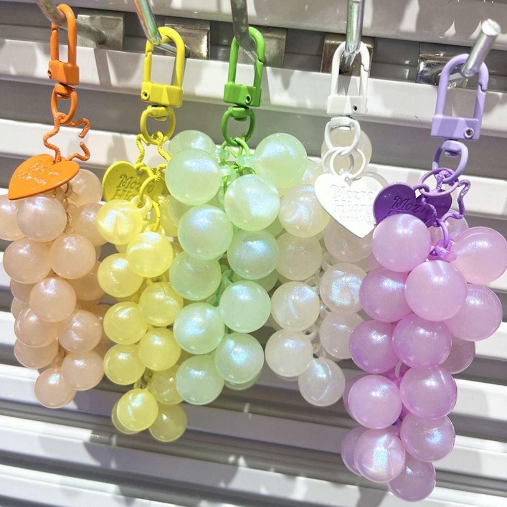 

Earrings Handmade Shinning Glitter Bead Acrylic Beads Multicolor Spacer Beads Mermaid Color Bead