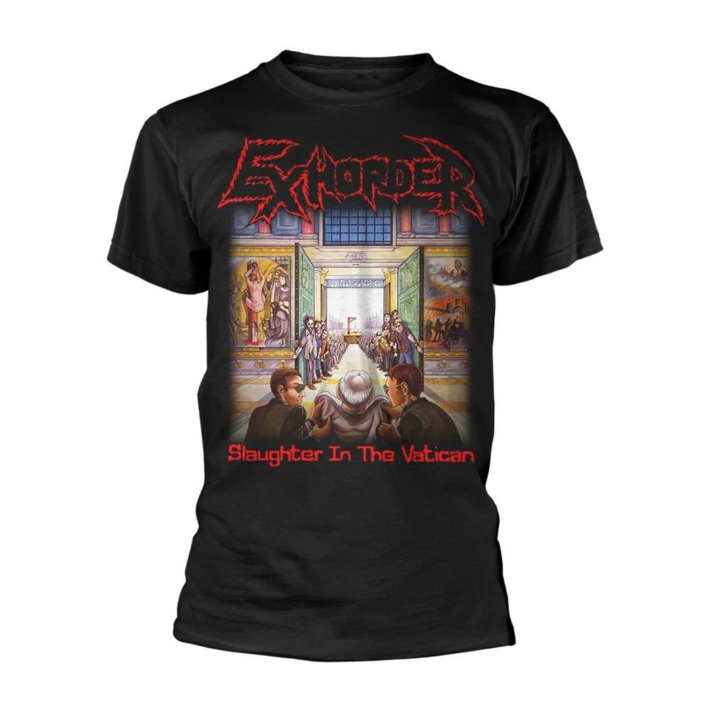 SLAUGHTER IN THE VATICAN by EXHORDER T-Shirt L