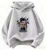 A Cartoon-style Hooded Casual Hoodie, from the "Dragon Ball" Series, Suitable for Children To Wear, with a Cartoonish Design.