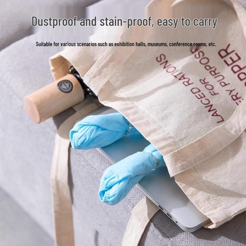 Chahua Disposable PE Film Shoe Covers