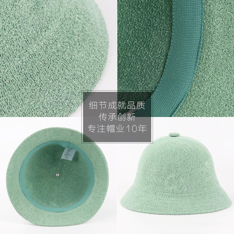 Women's Classic Mesh Bucket Cap Flat-Topped Fisherman Hat Summer Outdoor Fashion Accessory for Girls