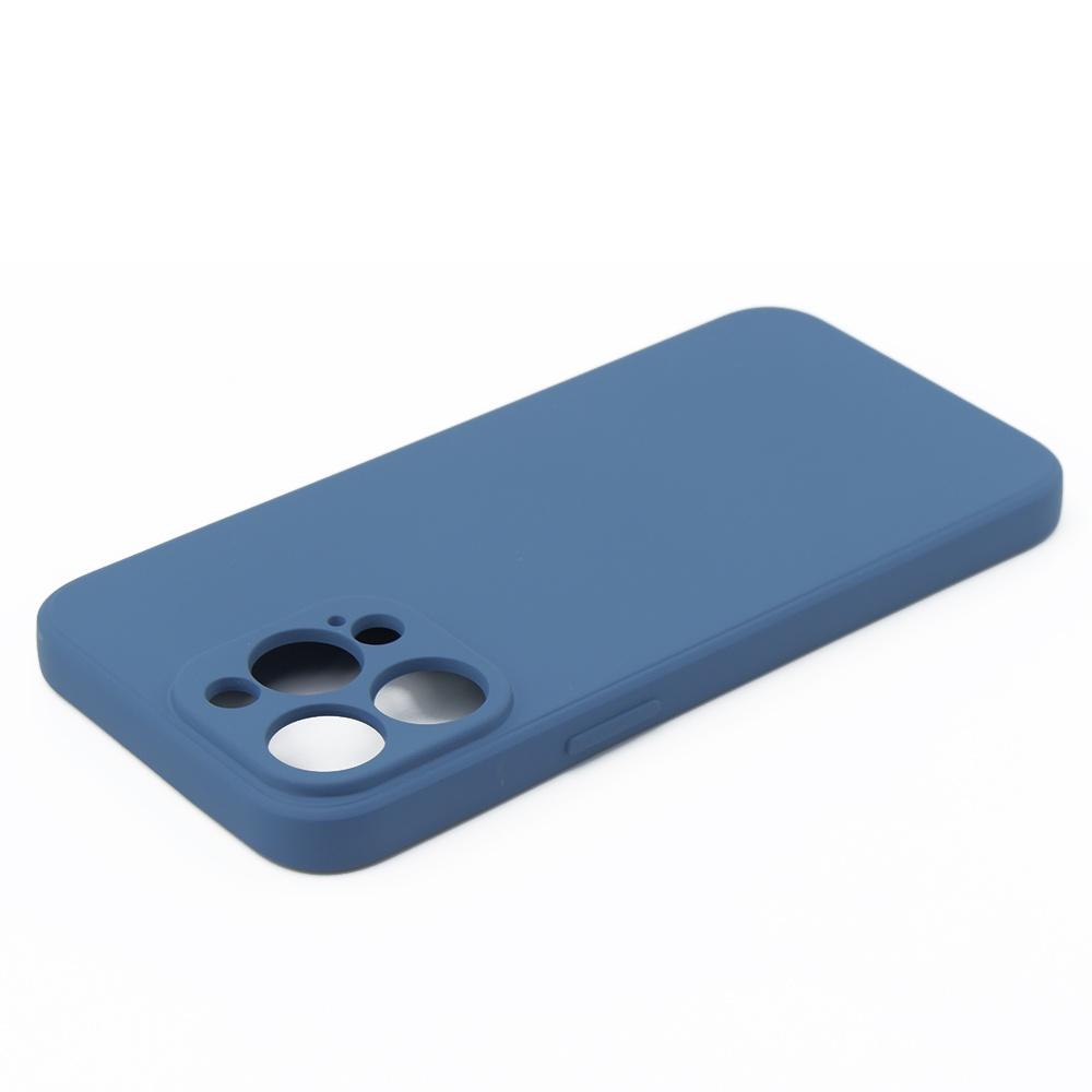Case for iPhone 15 Pro Max, Silicone Lite, Navy Blue