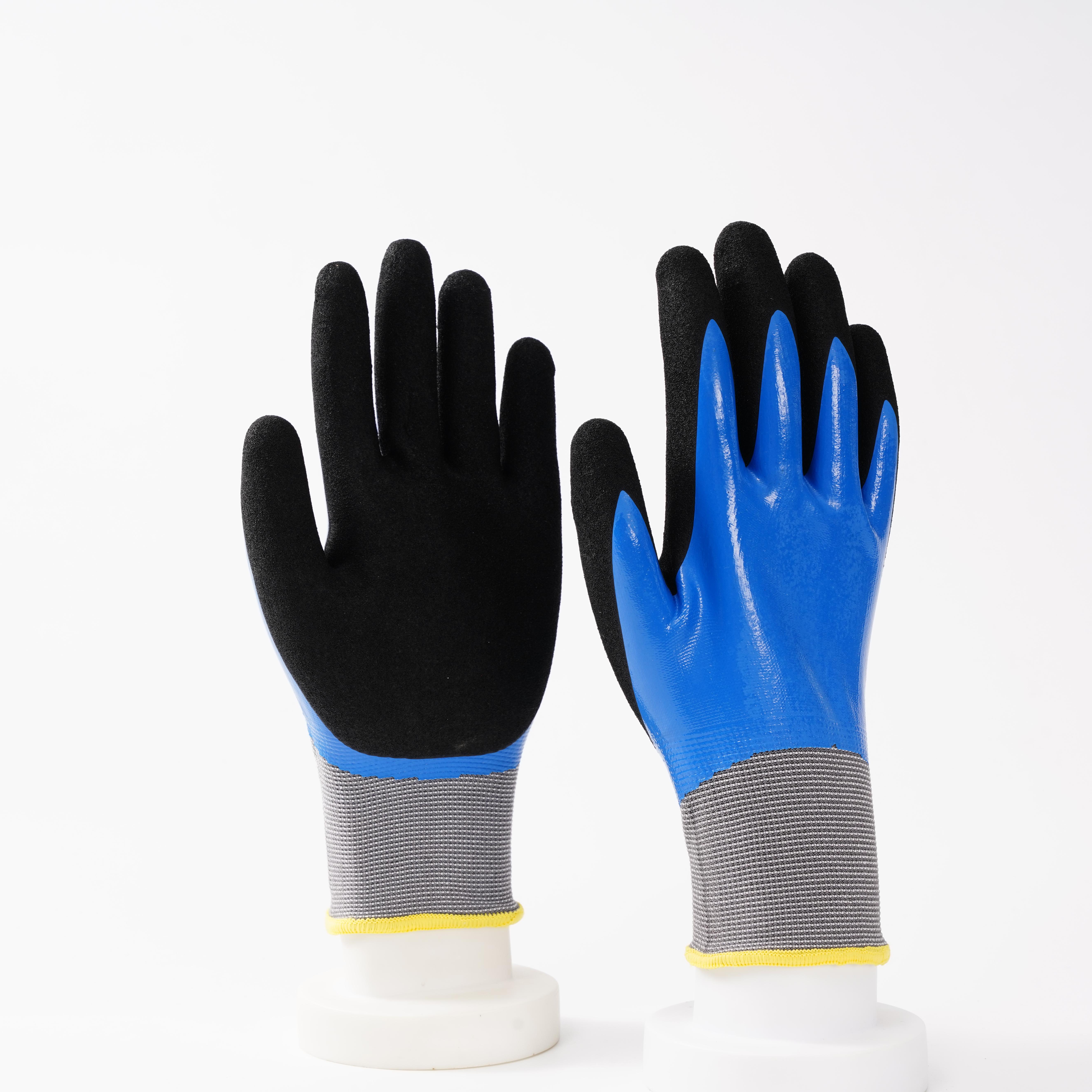 Safety Grey PU Dipped HPPE Stretchable Automotive Gloves Cut Resistance Elastic Wristlet Anti-Chemical Breathable (Gray,S&Cut-Protection Gloves)